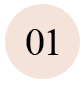 A pink circle with the number 0 1 in it.